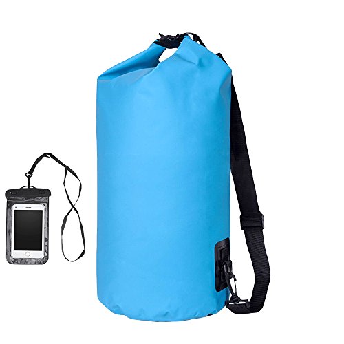 Shayin Kayaking Dry Bag Set 20L Roll Top Marine Dry Bags Waterproof ...